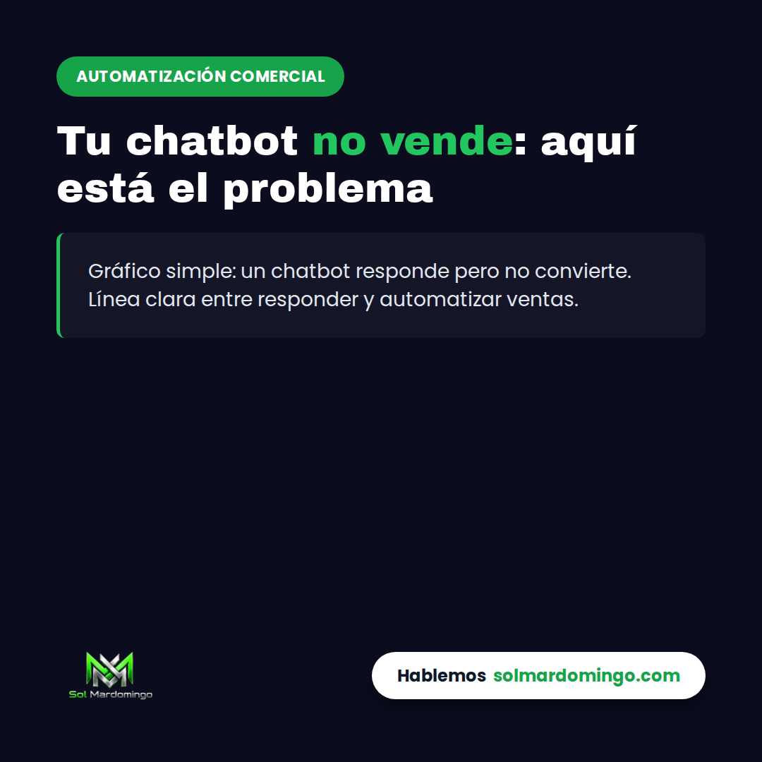 Chatbot de servicio al cliente con un icono de euro tachado, simbolizando que no genera ventas.