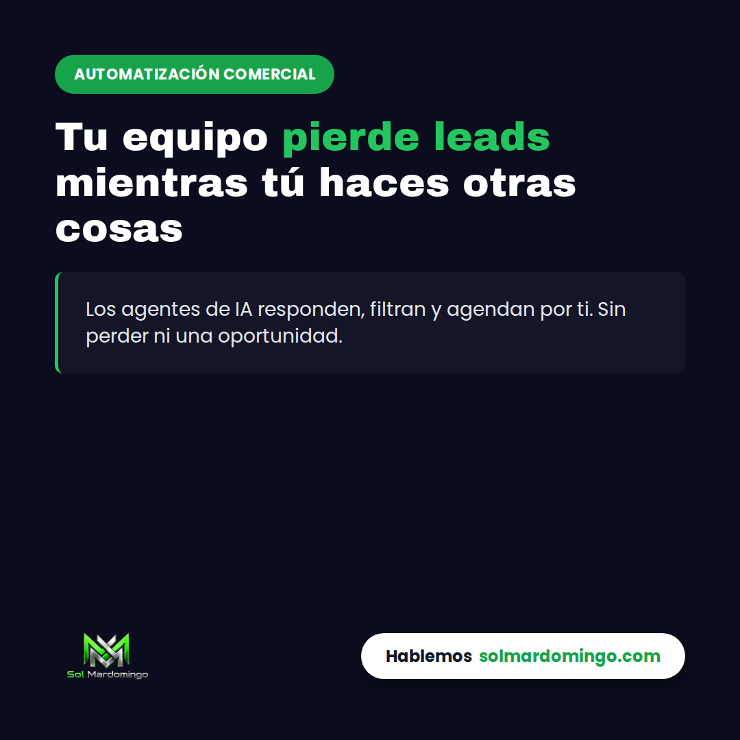 Agente de IA respondiendo mensajes y agendando citas para negocios de servicios