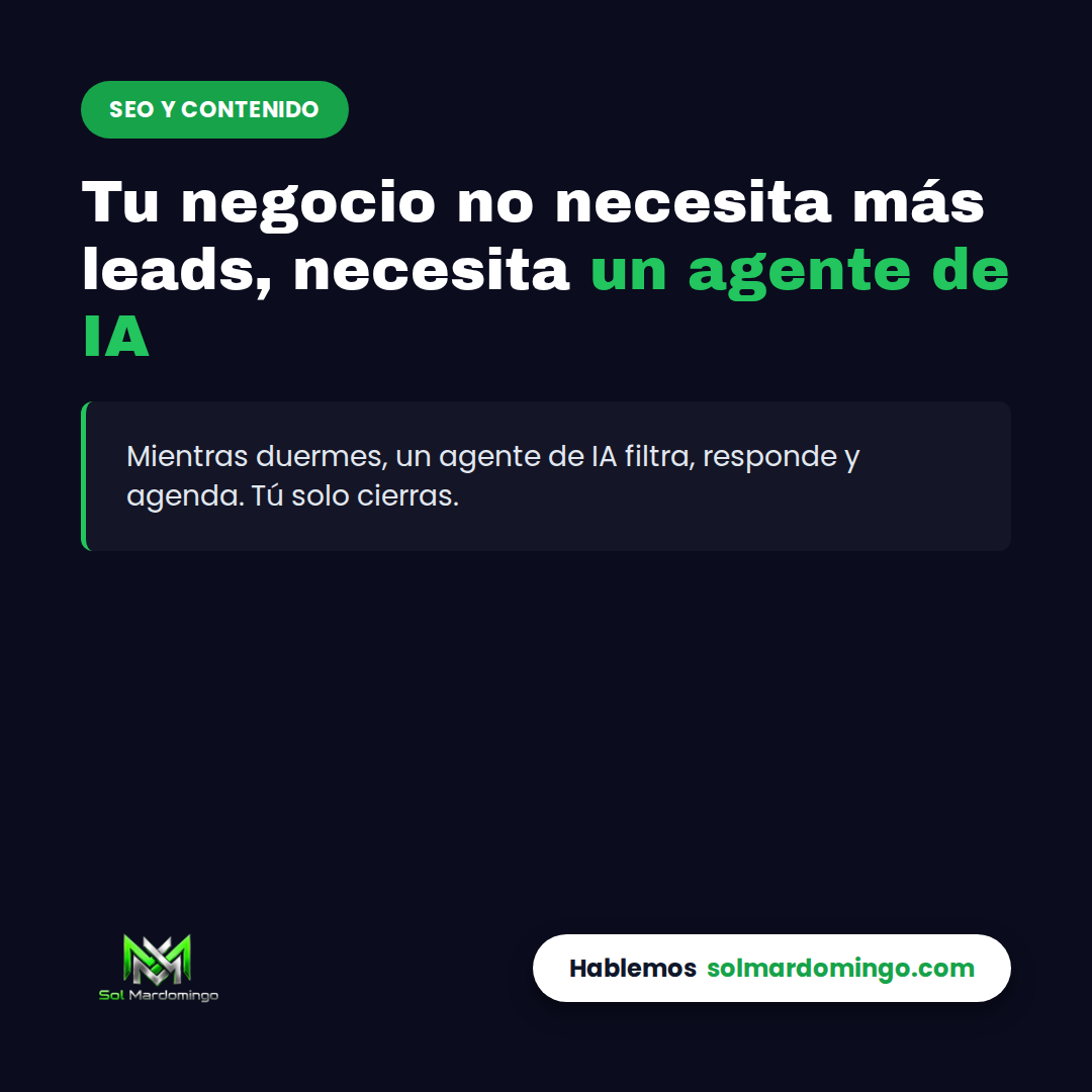 Agente de IA respondiendo consultas en un negocio de servicios 24/7