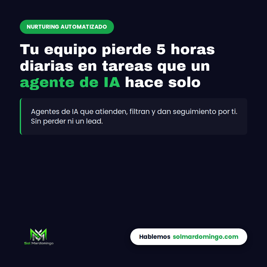 Agente de IA respondiendo chats y organizando leads para negocio de servicios