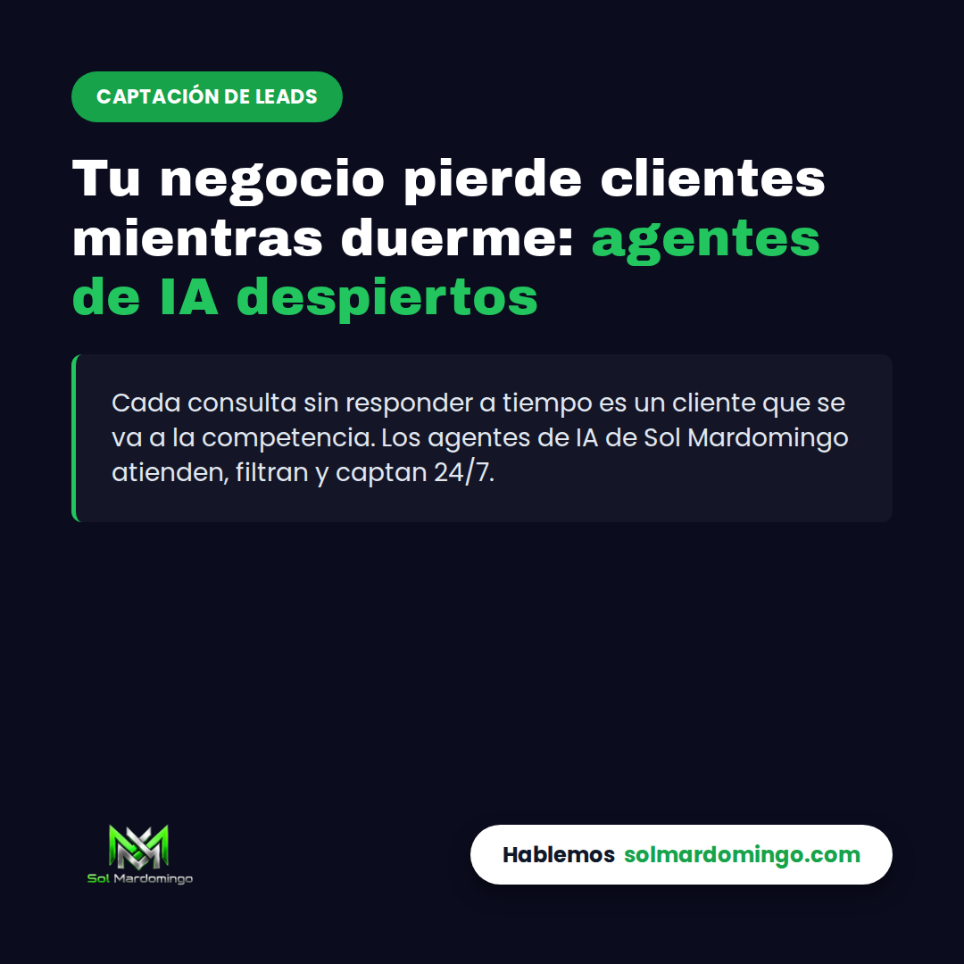 Agente de IA atendiendo consultas de clientes para un negocio de servicios