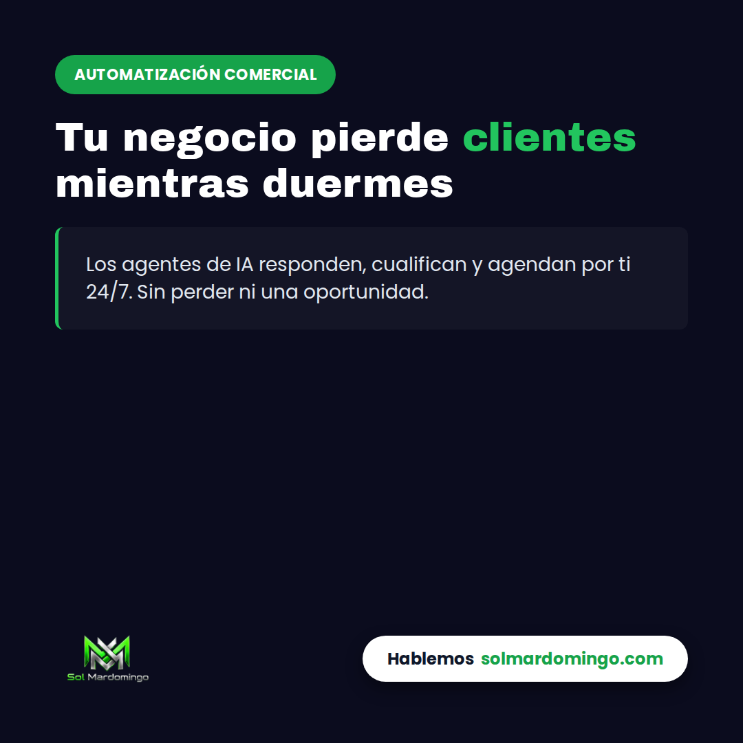 Agente de IA respondiendo mensajes de clientes en un negocio de servicios