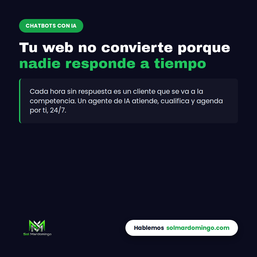 Agente de IA respondiendo mensajes de clientes en web y WhatsApp 24/7